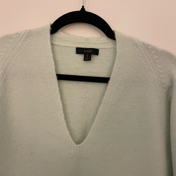 J Crew Mint Wool Blend Sweater - Picture 2 of 7